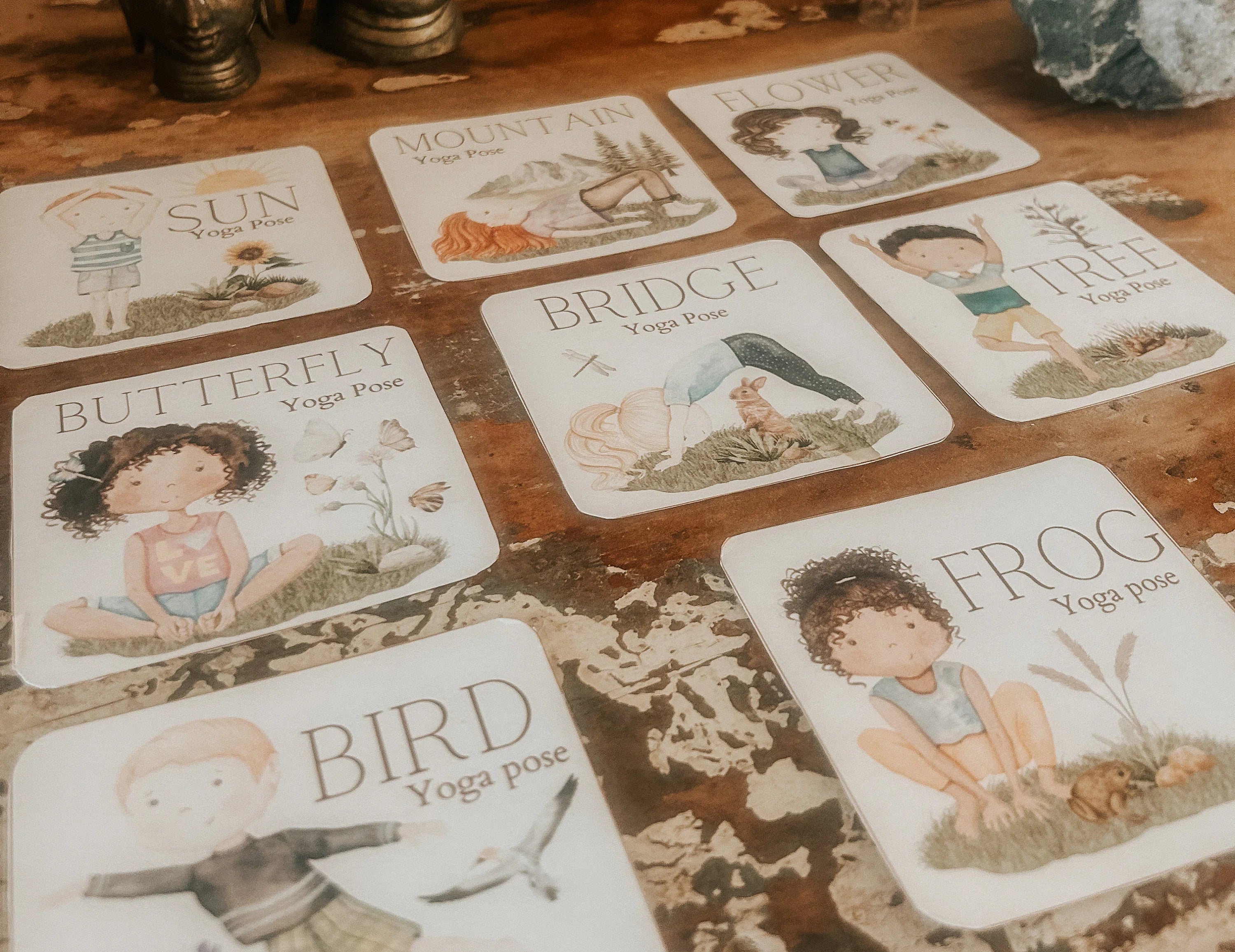 Yoga Action Cards for Children