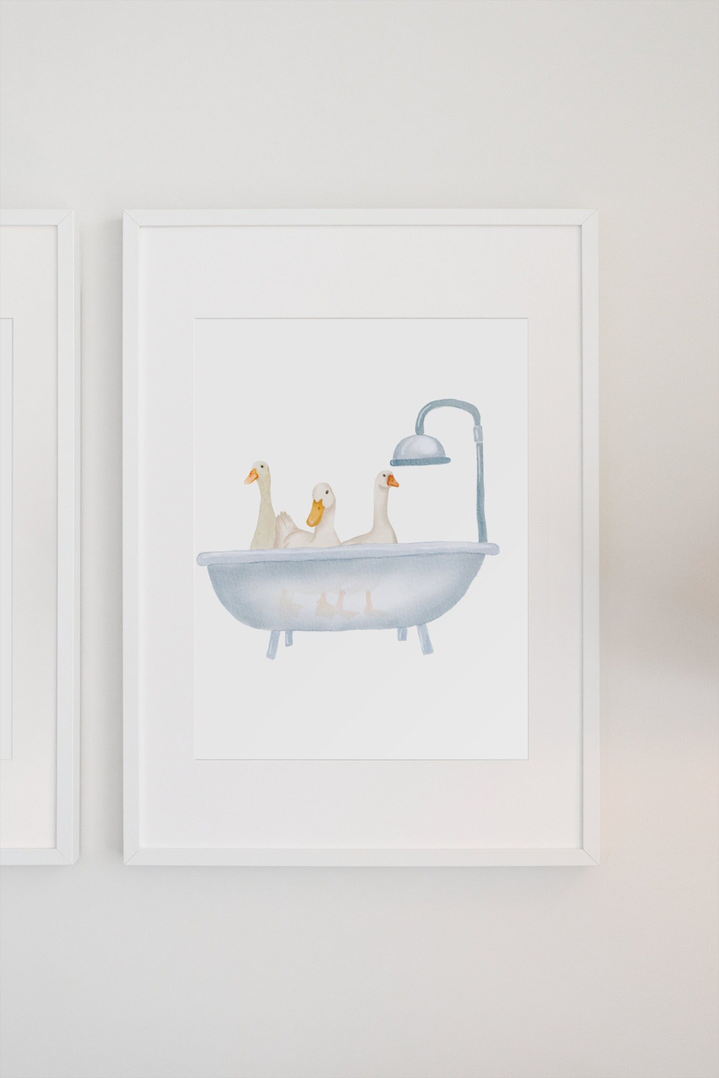 Ducks in Bathtub
