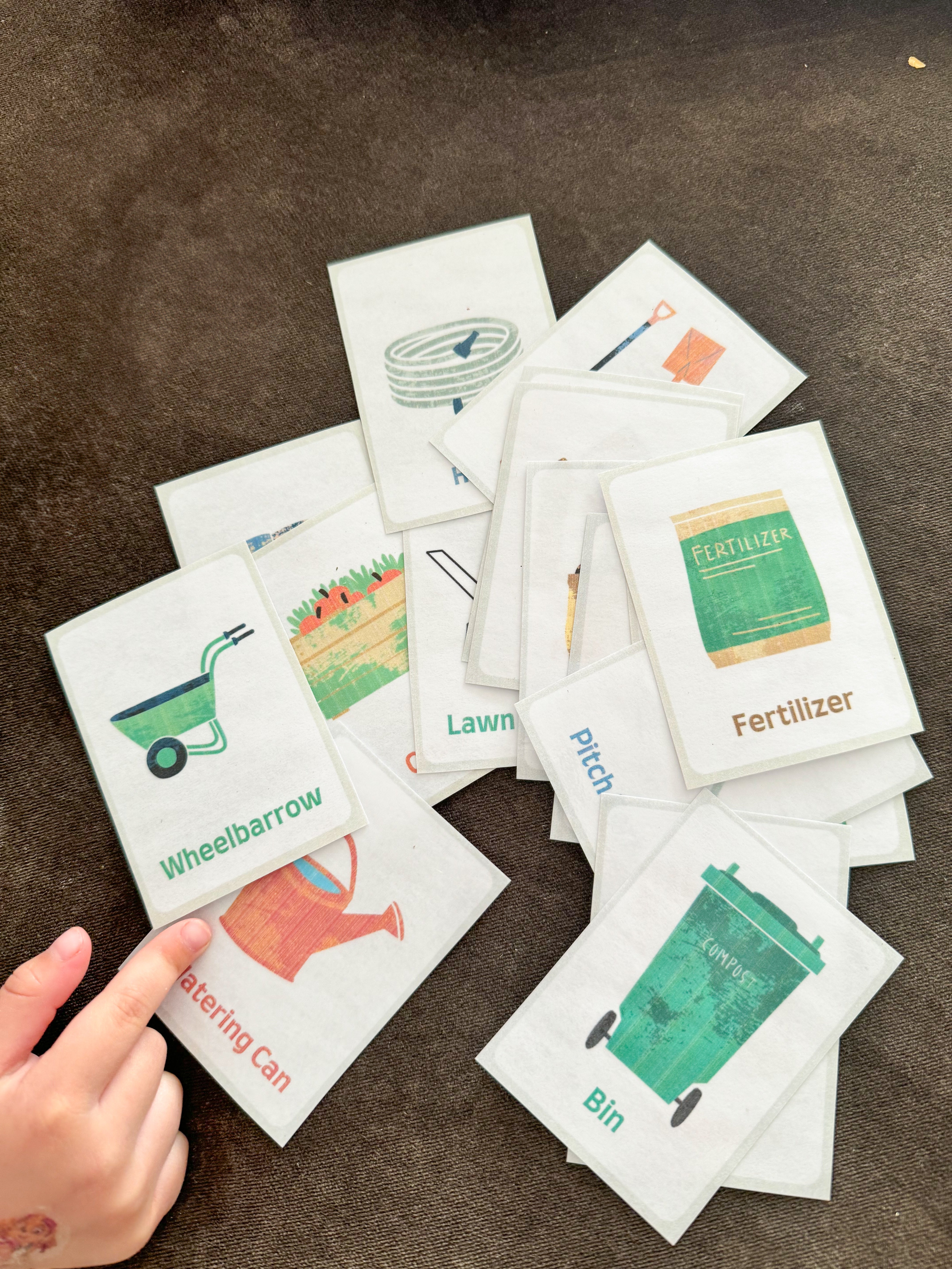 Garden Flash Cards