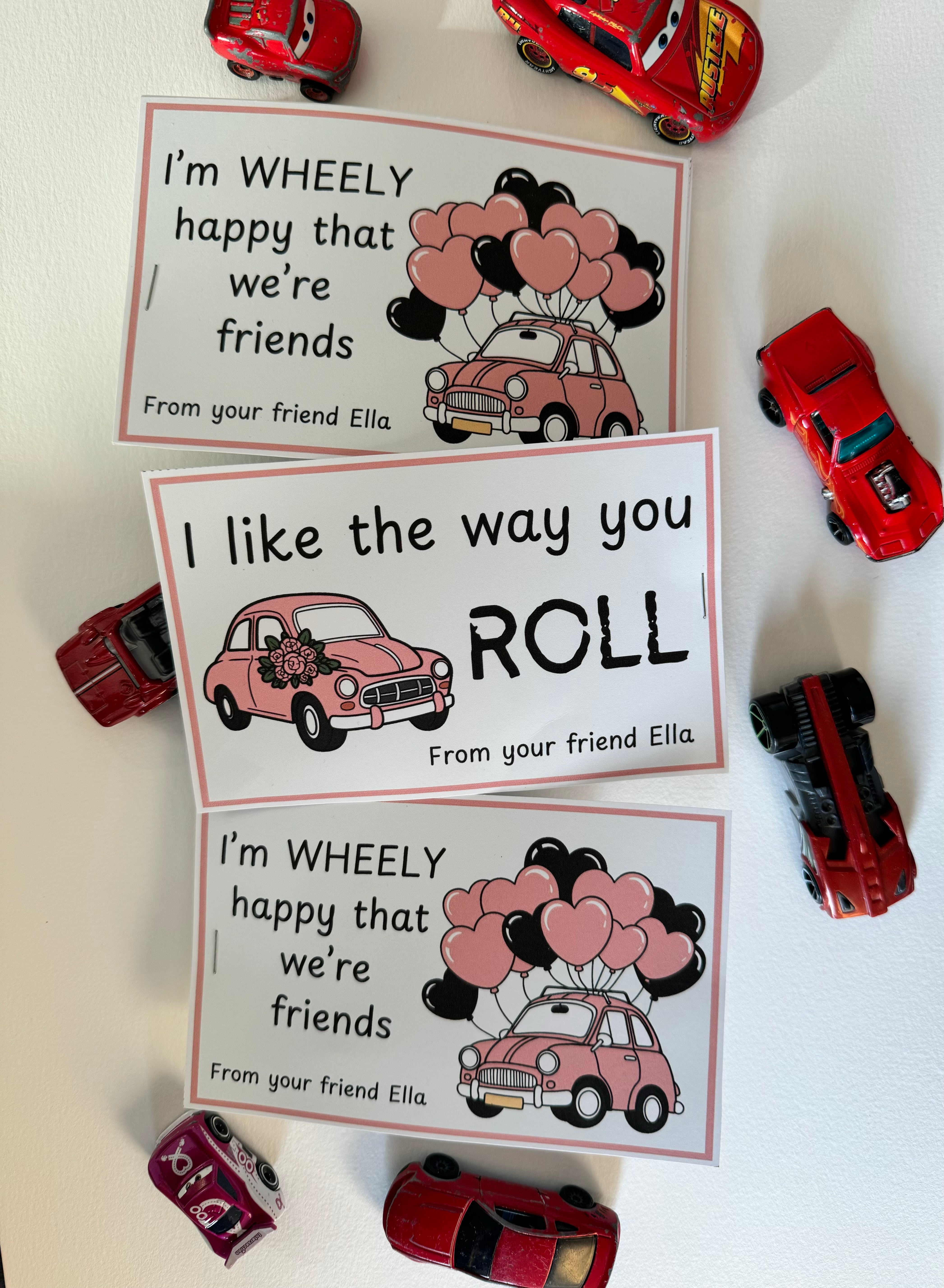 Car Valentine Card