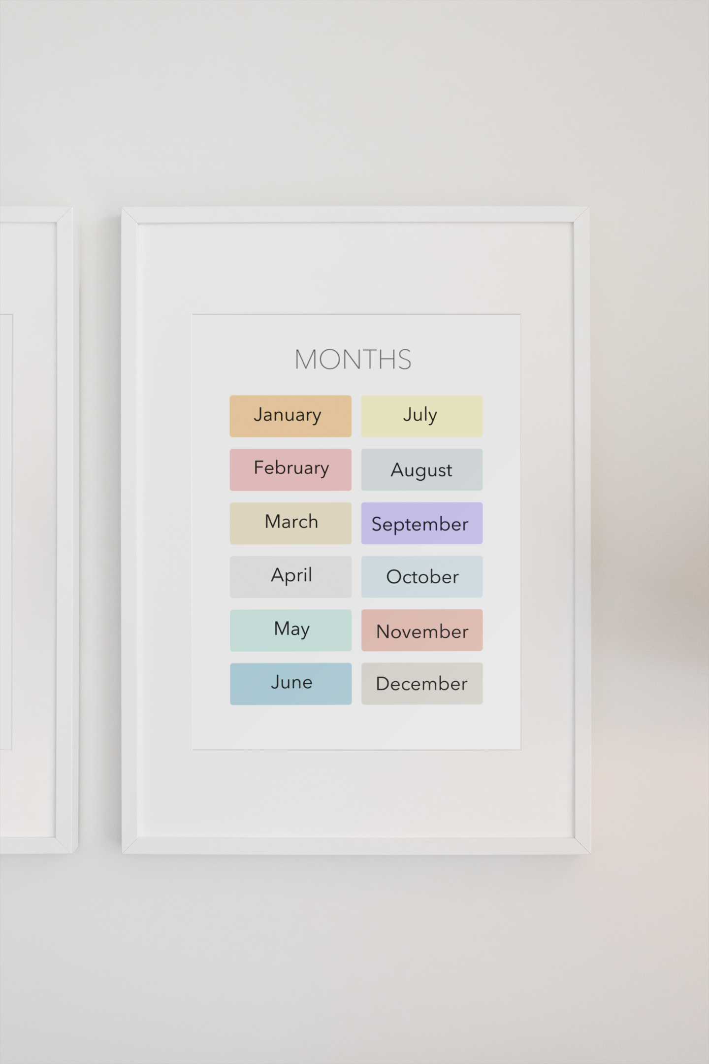 Month Poster