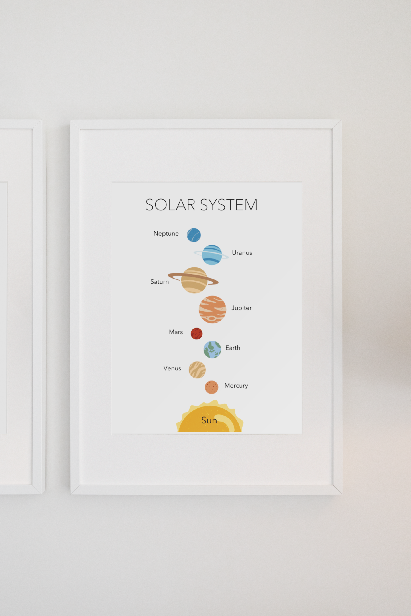 Solar System Poster